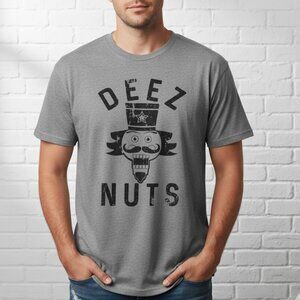 Christmas Party/ Ugly Sweater / Holiday Tee Deez Nuts - Nutcracker 3XL
